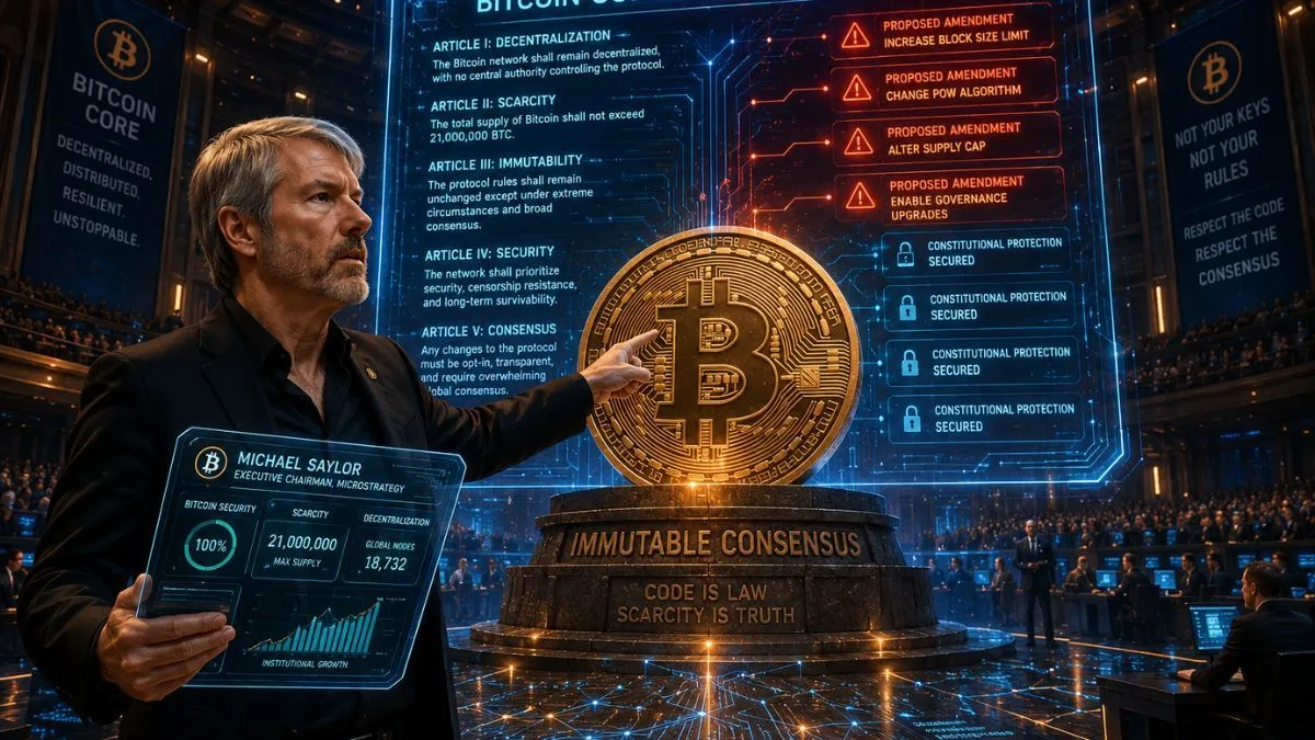  Bitcoin's Constitution Is Under Threat From Inside, Not Outside