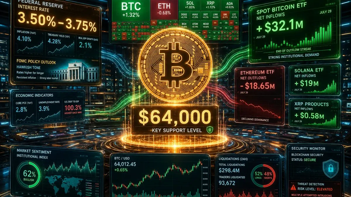 Fed's Hawkish Hold Rattles Crypto.